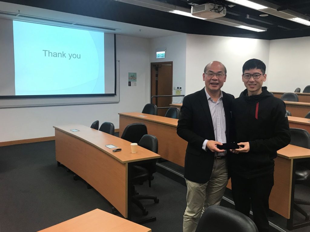 MGPE Distinguished Alumni Series by Dr Jacky CHEUNG